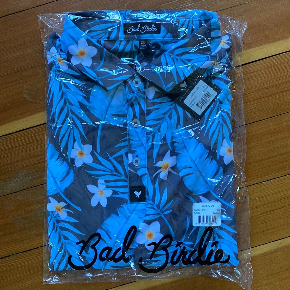 Bad Birdie golf polo